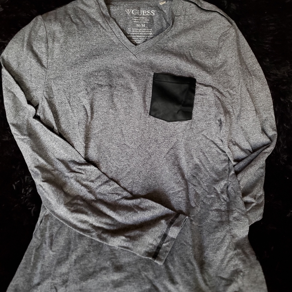 Guess Mens Long Sleeve Shirt